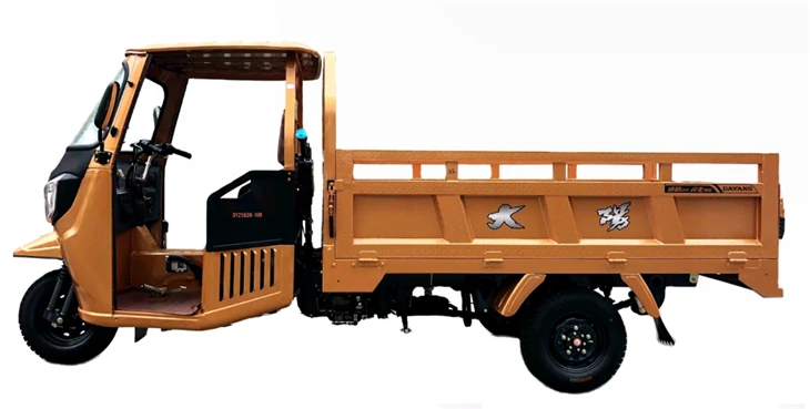 Dayang Well Sell Semi Cargo Tricycle Three Wheel Tricycle Motorized 201--250cc 2021 Hydraulic 3500*1400*1600